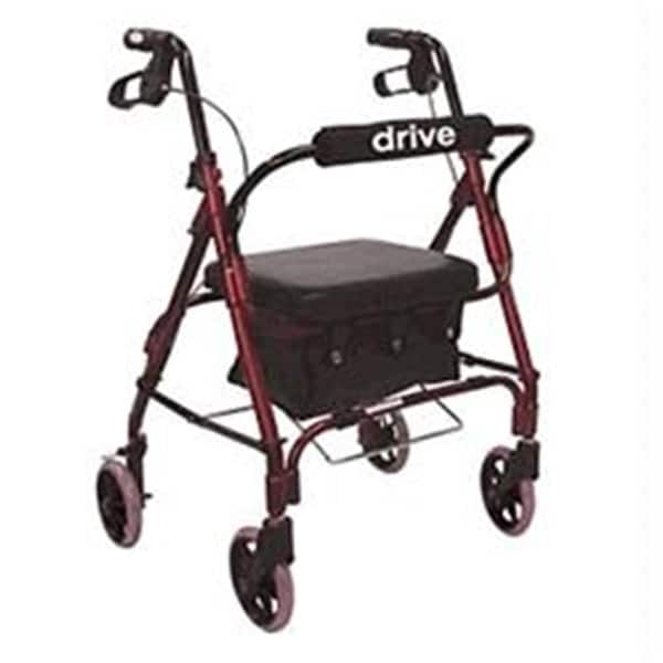 As Seen On Tv Junior Low Handle Rollator Walker With Padded Seat And Backrest 563-301PSRN-LTC - main